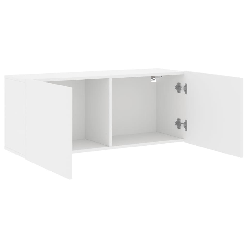 Móvel de parede para TV 100x30x41 cm branco