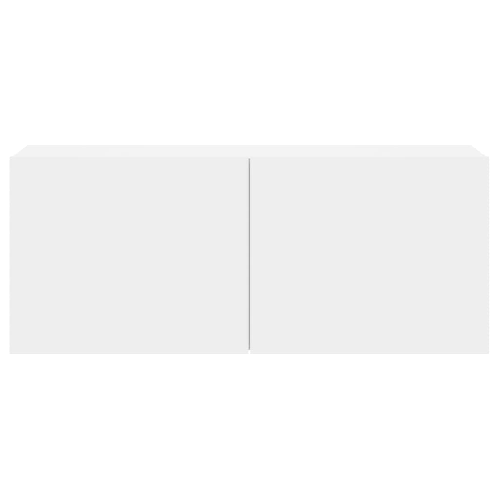 Móvel de parede para TV 100x30x41 cm branco