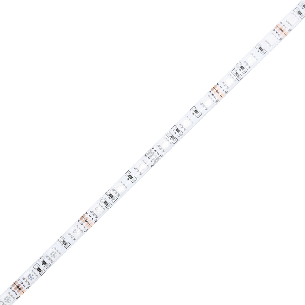 Cabeceira c/ LEDs 120x18,5x103,5 cm cinzento-cimento