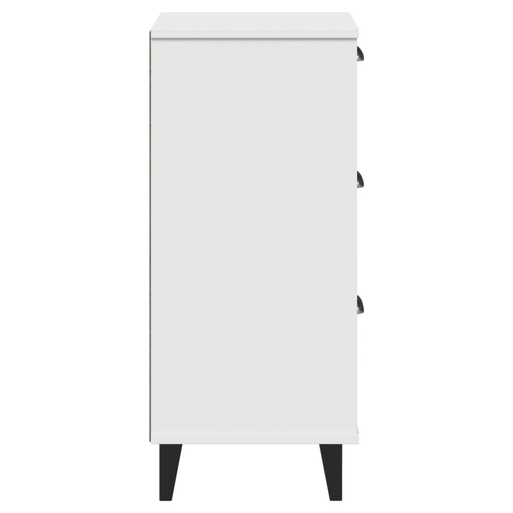 Mesa de cabeceira VIKEN derivados de madeira branco