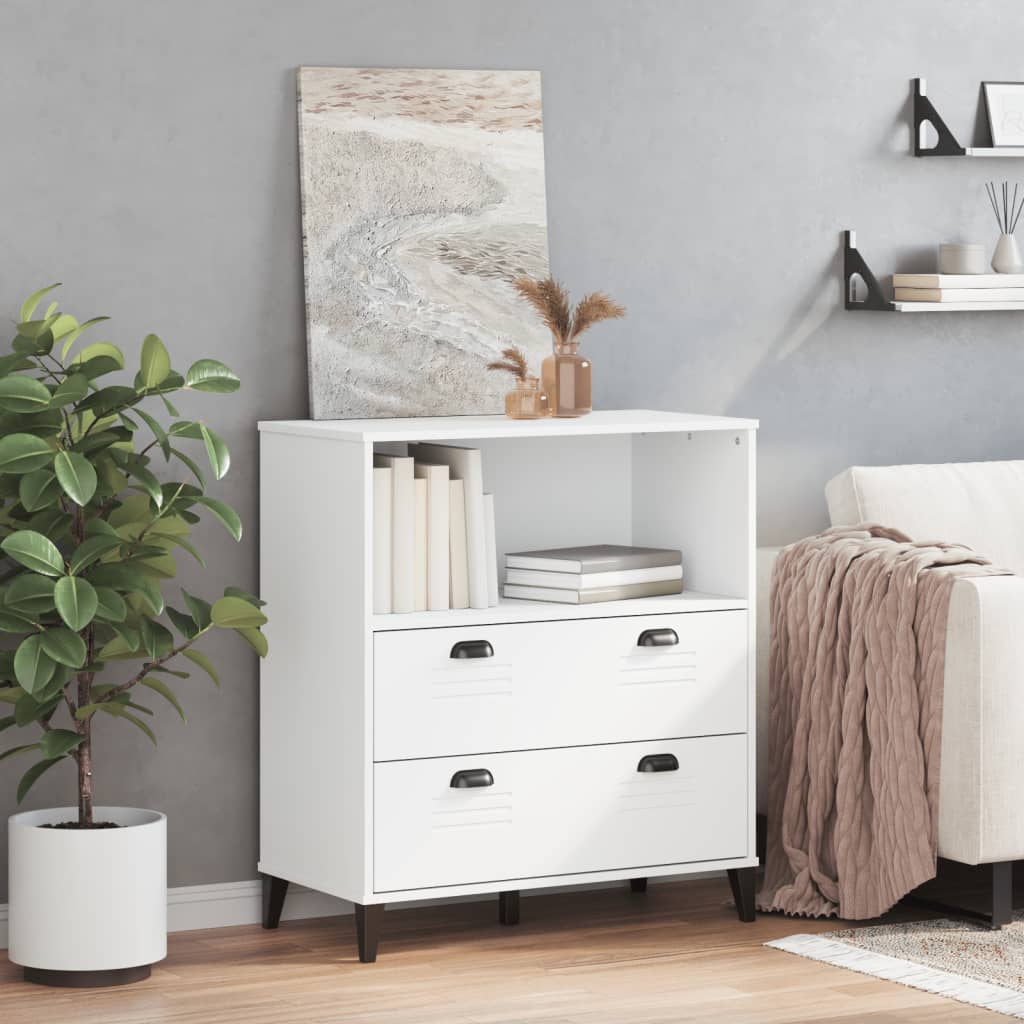 Estante VIKEN 80x40x90 cm derivados de madeira branco