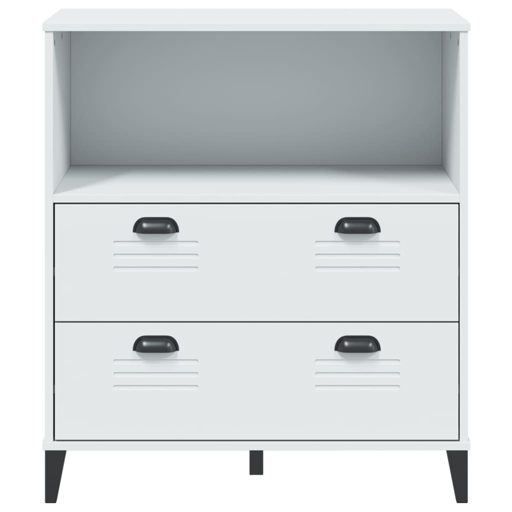 Estante VIKEN 80x40x90 cm derivados de madeira branco