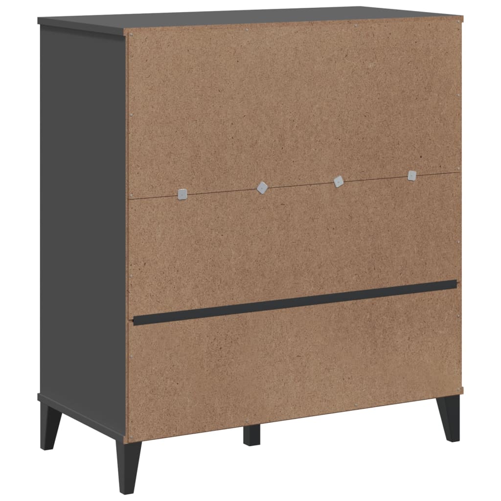 Estante VIKEN 80x40x90 cm derivados de madeira antracite