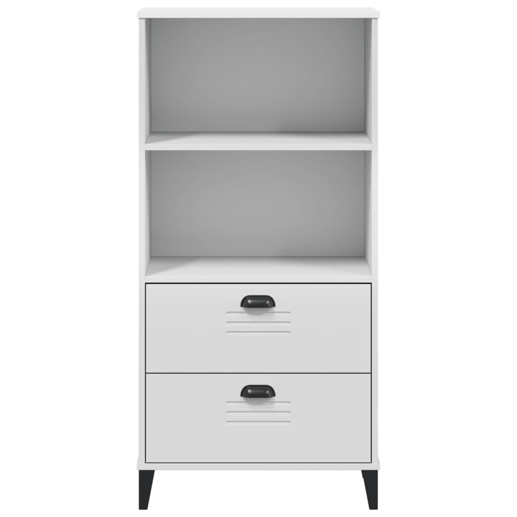 Estante VIKEN 60x35x123 cm derivados de madeira branco