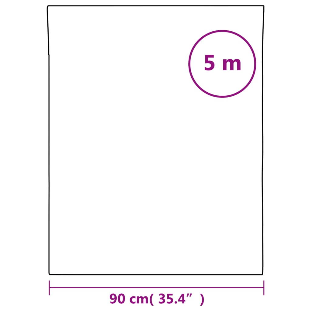 Película para janela fosca 60x500 cm PVC padrão de flor