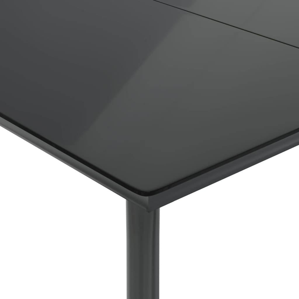 7 pcs conjunto jantar p/ jardim c/ almofadões vime PE castanho