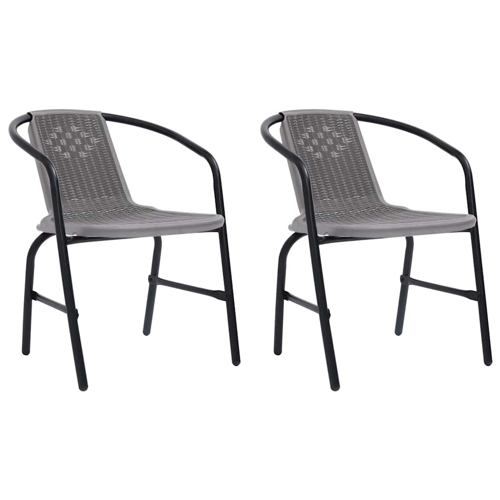 7 pcs conjunto de jantar p/ jardim com almofadões vime PE bege