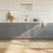 Tapete retangular 60x1000 cm bambu cor natural clara