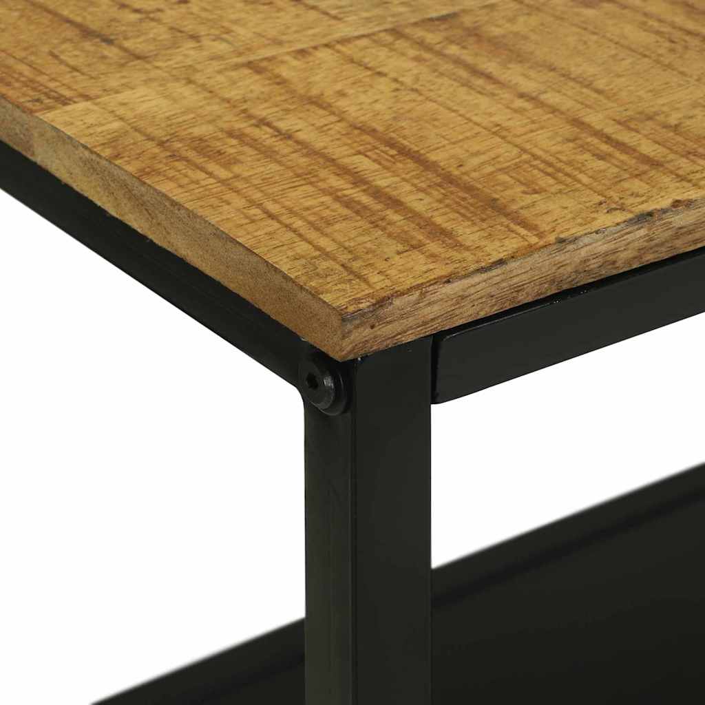 Estante Castanho 70 x 35 x 110 cm Madeira de mangueira maciça