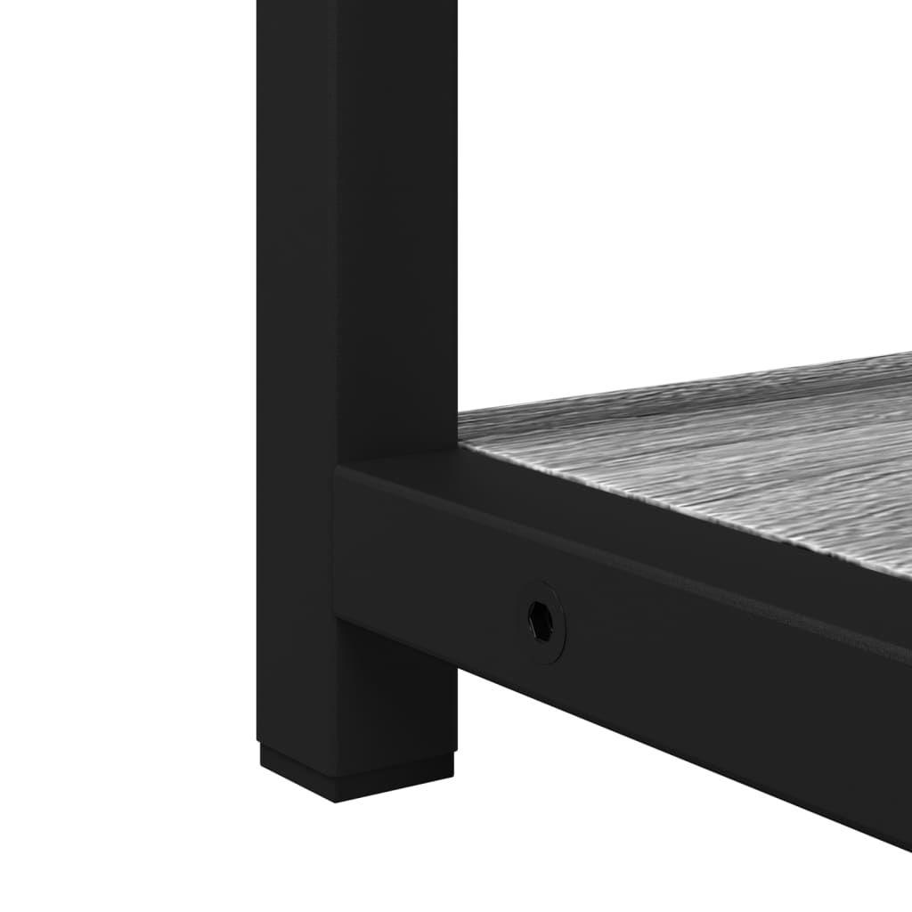 Armário casa banho c/ espelho derivados madeira cinzento sonoma