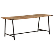 Mesa de jantar 180x90x75 cm madeira de mangueira maciça