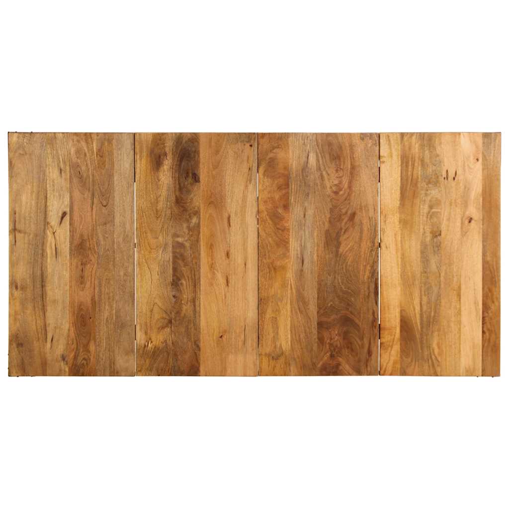 Mesa de jantar 200x100x75 cm madeira de mangueira maciça