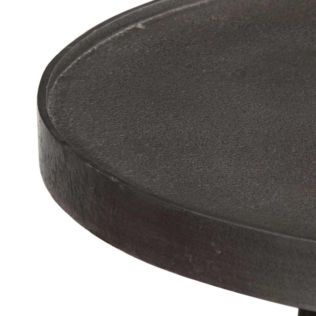 Mesas de centro 2 pcs derivados de madeira preto