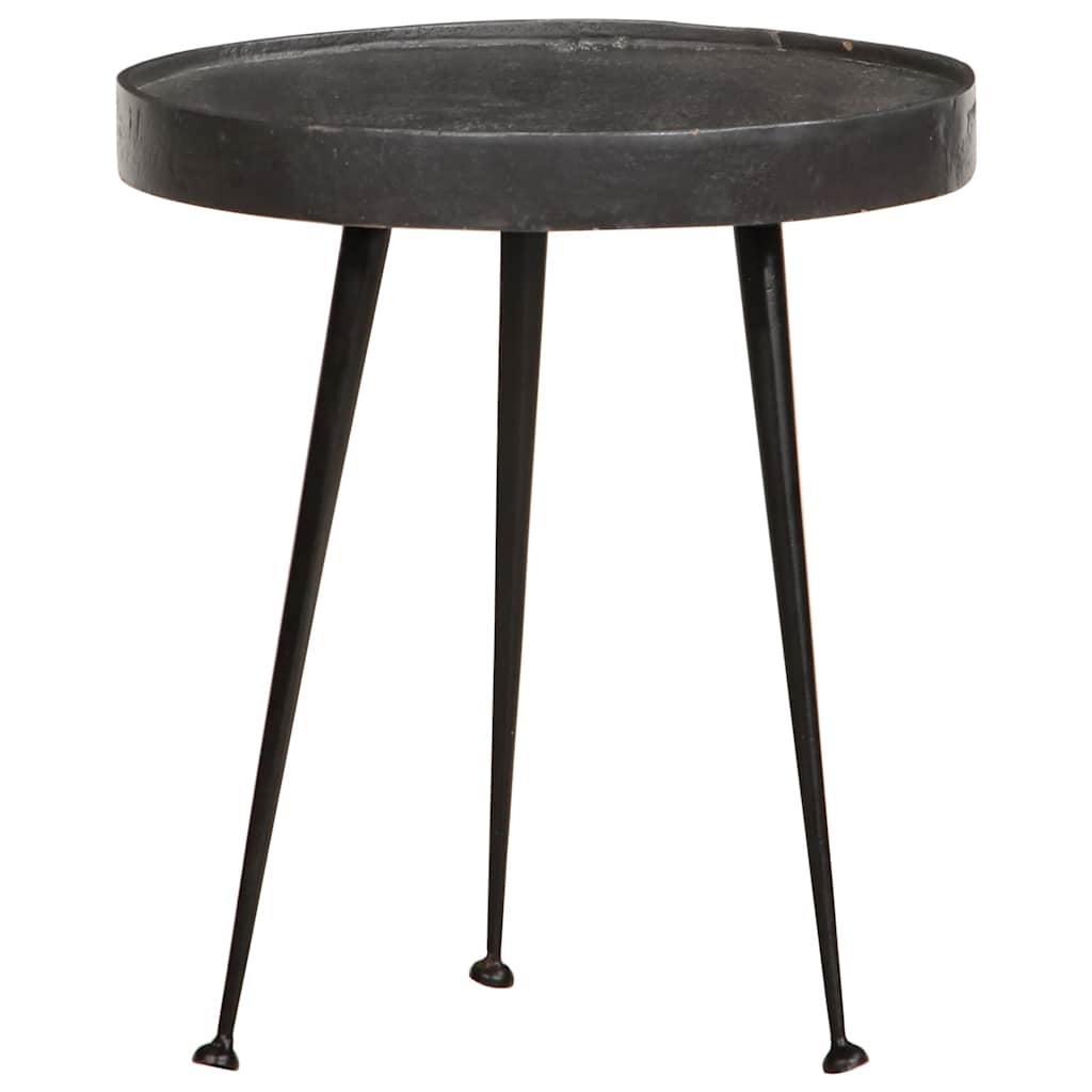 Mesas de centro 3 pcs derivados de madeira preto