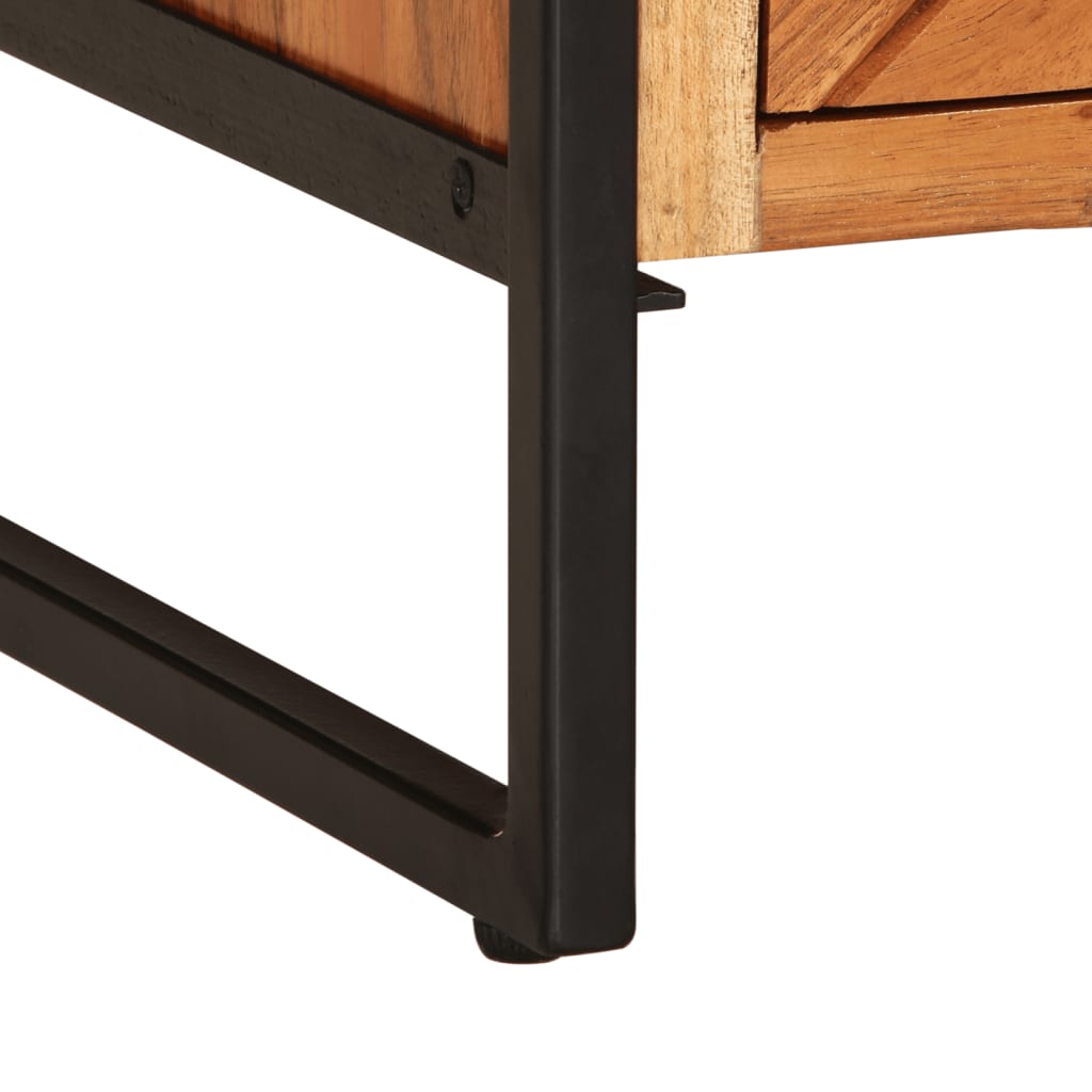 Mesa de centro 90x55x40 cm madeira de acácia maciça