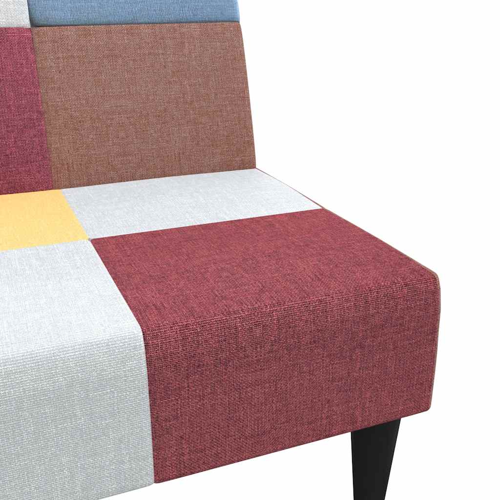Sofá-cama de 2 lugares tecido