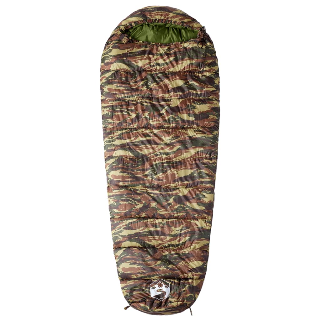 Saco-cama múmia de campismo para adultos 3 estações