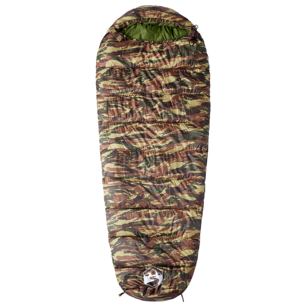 Saco-cama múmia de campismo para adultos 3 estações