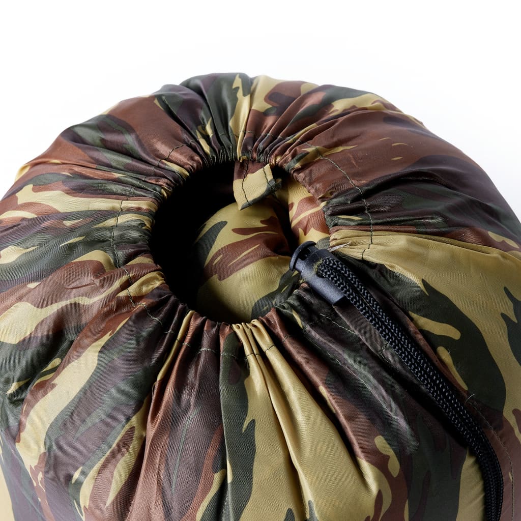 Saco-cama múmia de campismo para adultos 3 estações