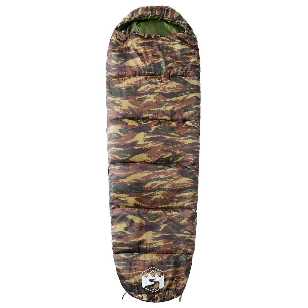 Saco-cama múmia de campismo para adultos 3 estações