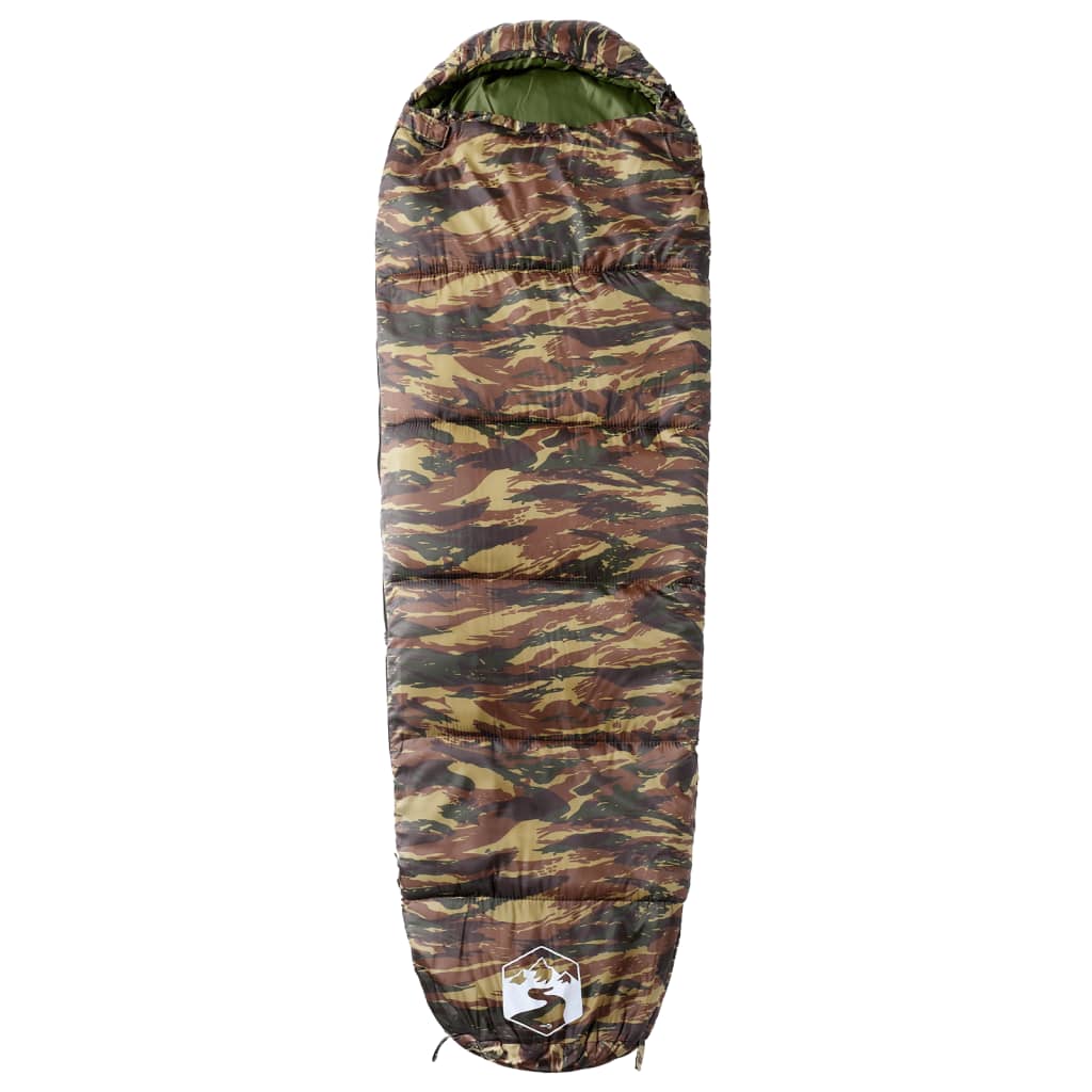 Saco-cama múmia de campismo para adultos 3 estações