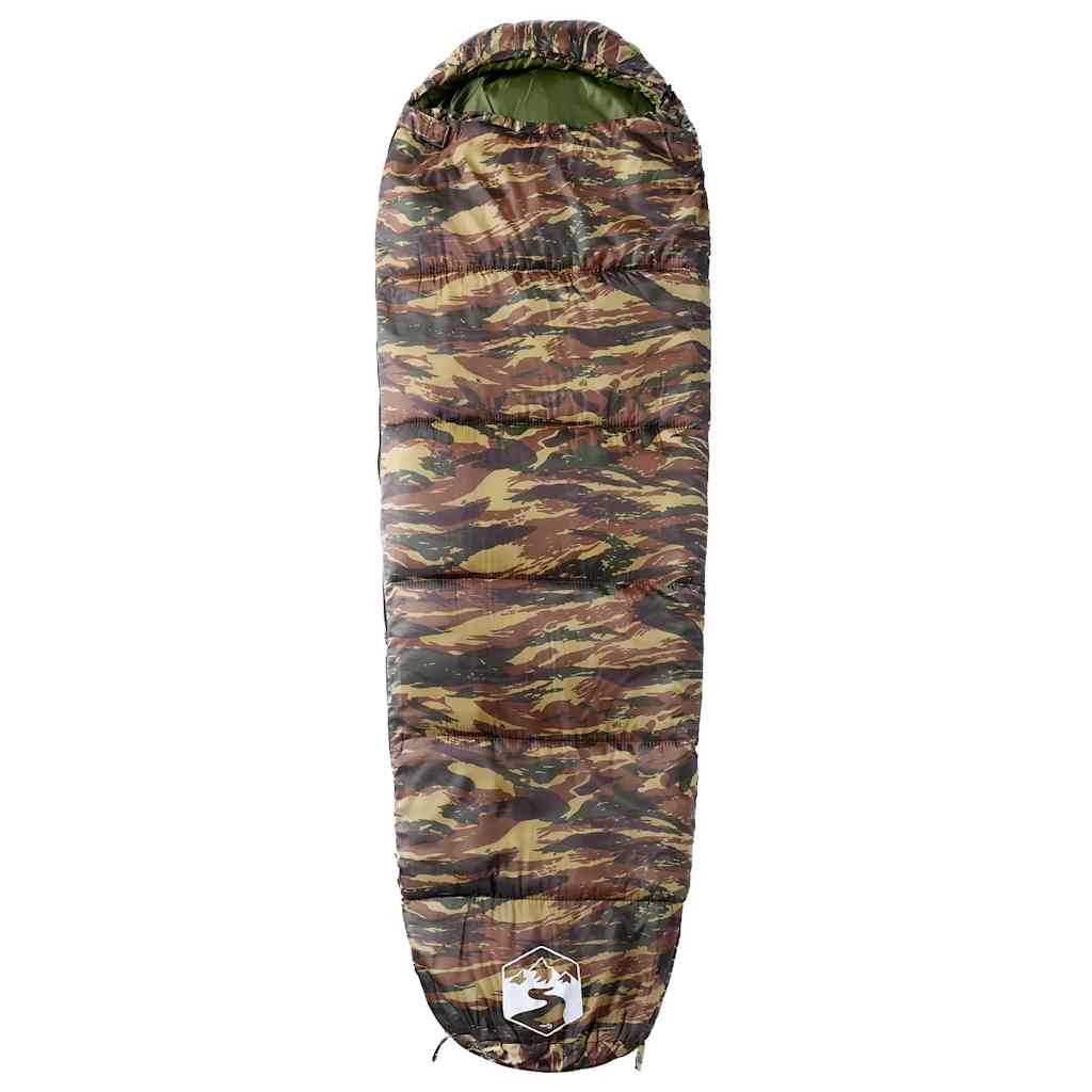 Saco-cama múmia de campismo para adultos 3 estações