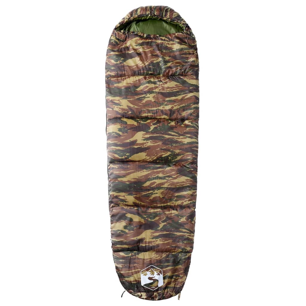 Saco-cama múmia de campismo para adultos 3 estações