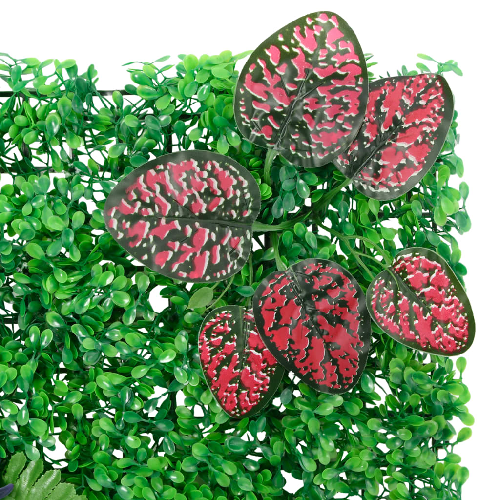  Vedação de plantas artificiais 24 pcs 40x60 cm verde