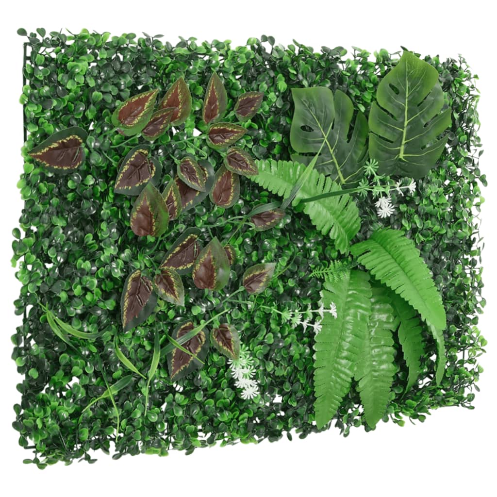   Vedação de plantas artificiais 24 pcs 40x60 cm verde