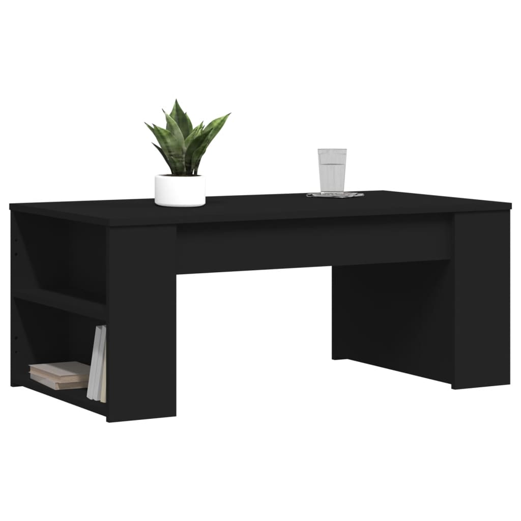 Mesa de centro 102x55x42 cm derivados de madeira preto