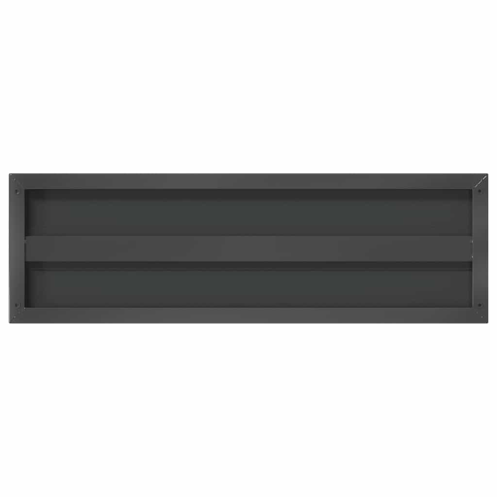Prateleiras de parede 2 pcs 75x23,5x3cm aço inoxidável prateado