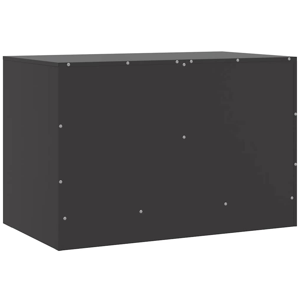 Móvel de TV 67x39x44 cm aço preto