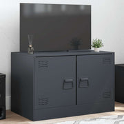 Móvel de TV 67x39x44 cm aço antracite