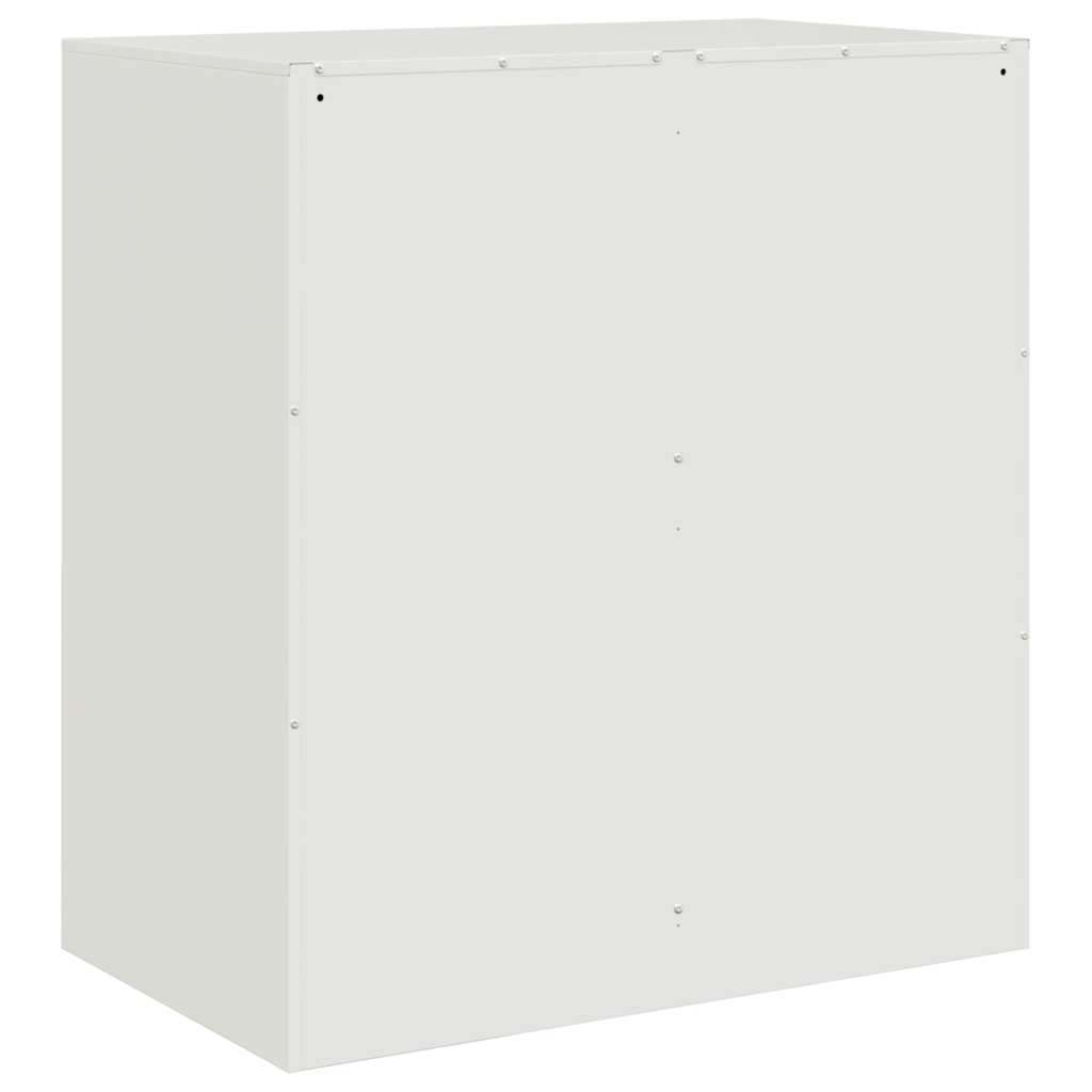 Aparador 67x39x73 cm aço branco