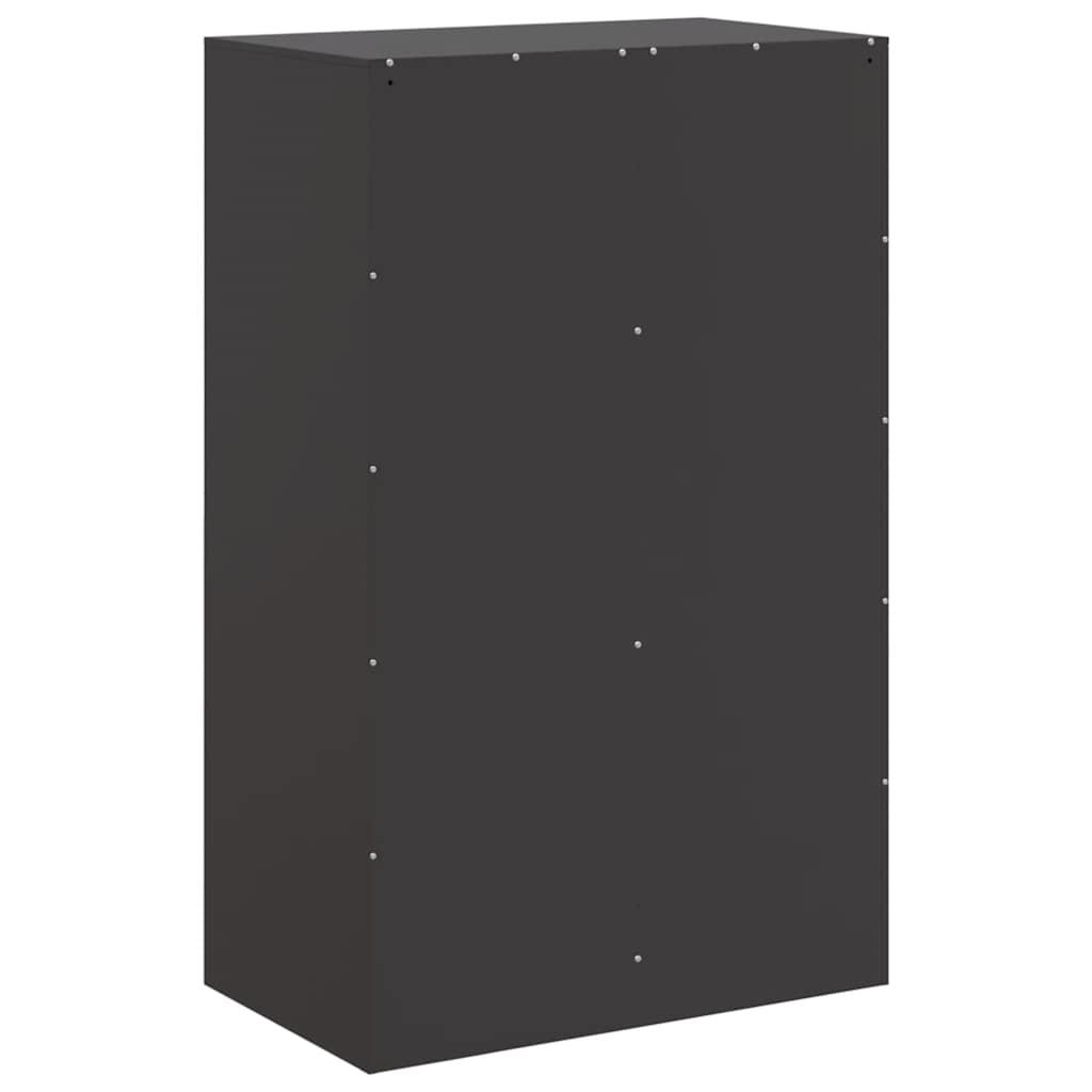 Aparador 67x39x107 cm aço preto