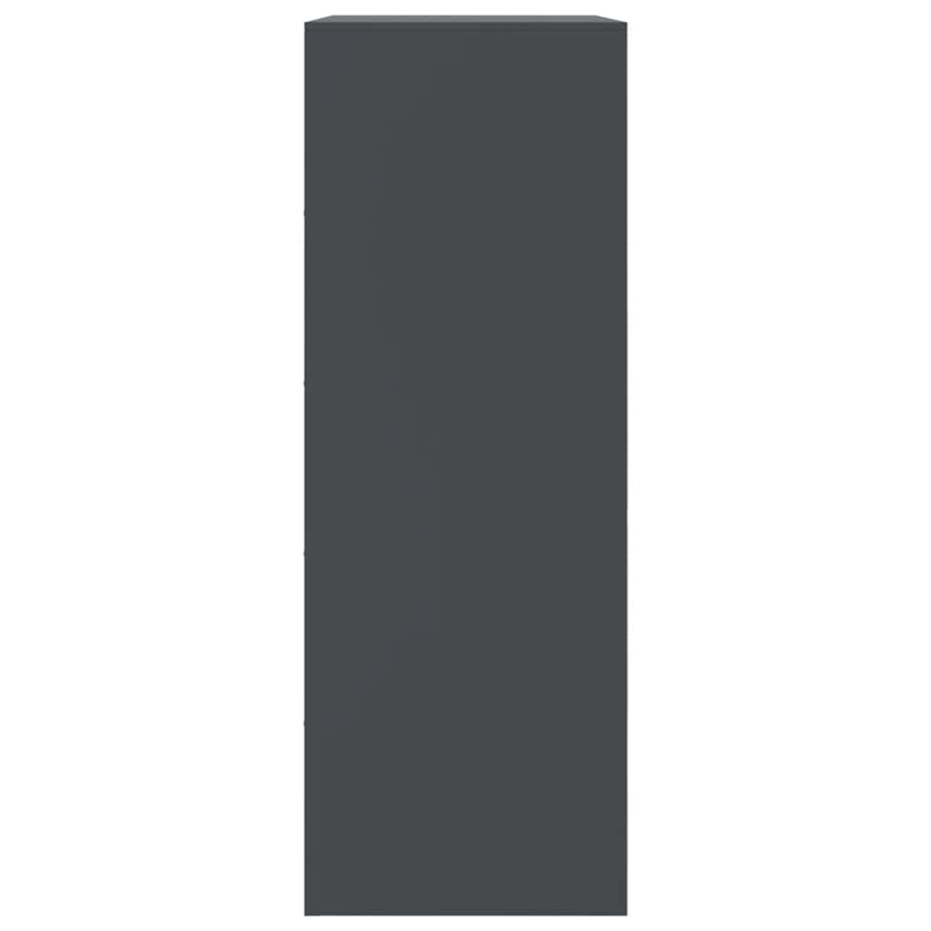Aparador 67x39x107 cm aço antracite