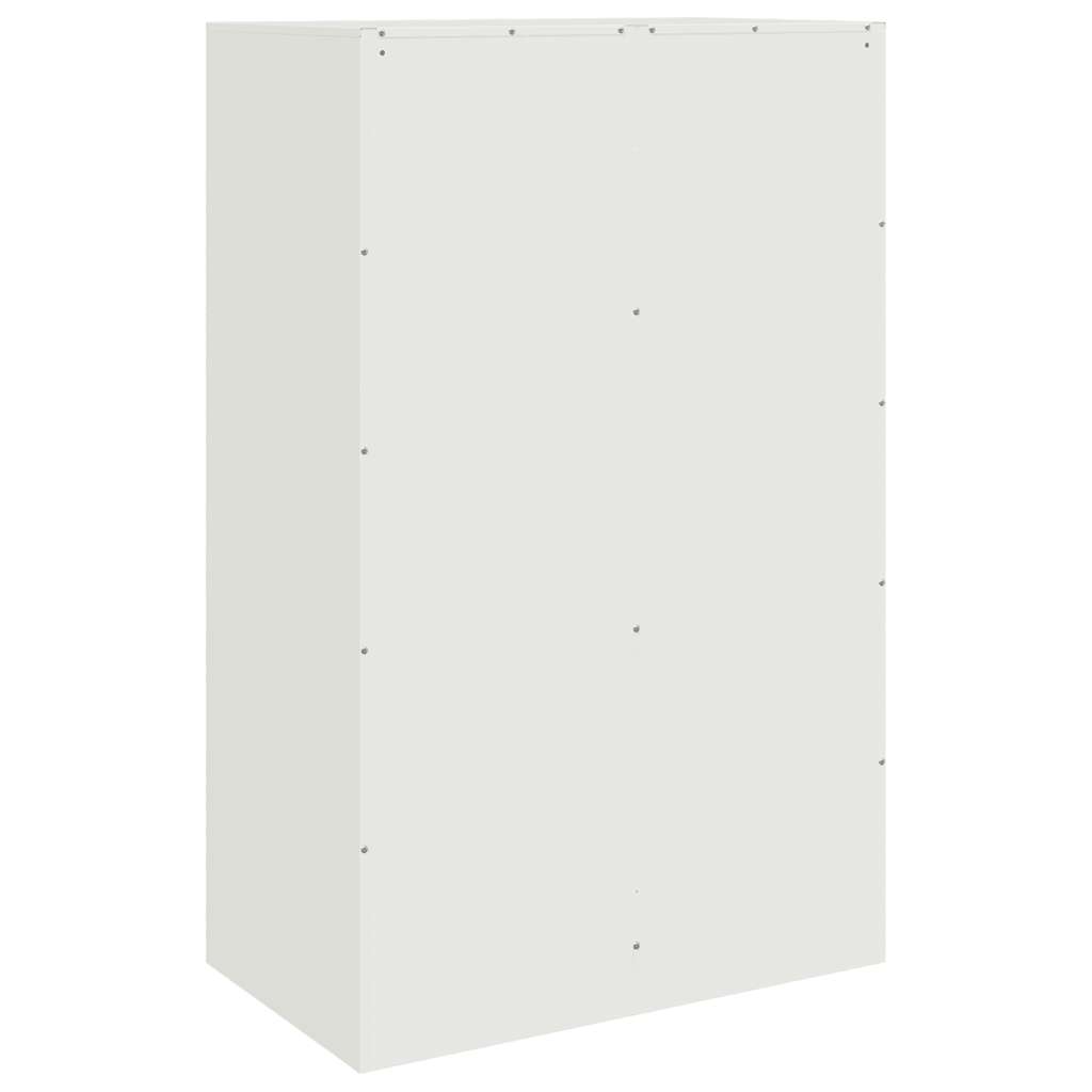 Aparador 67x39x107 cm aço branco