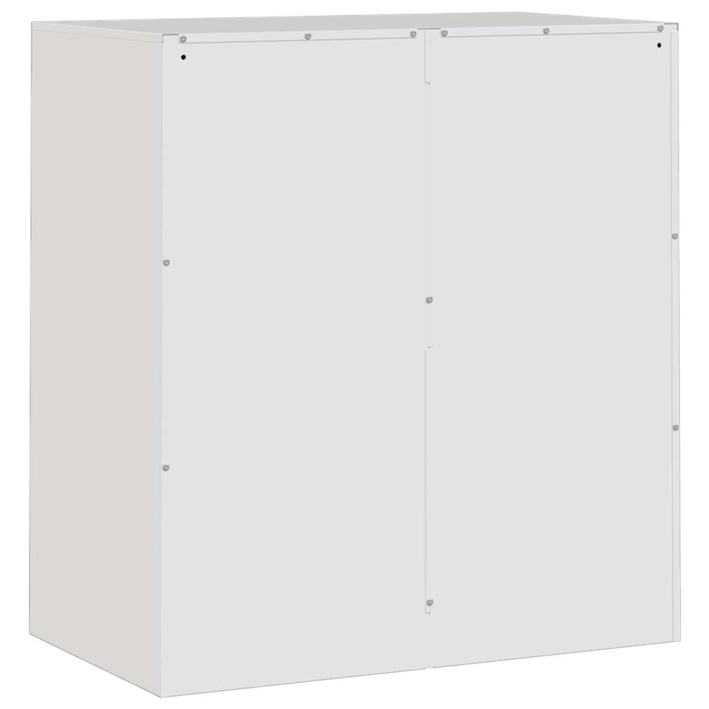 Aparador 67x39x73 cm aço branco