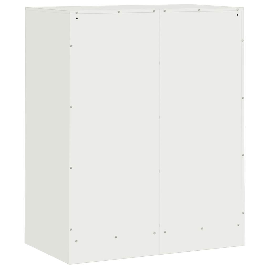 Aparador 67x39x83 cm aço branco