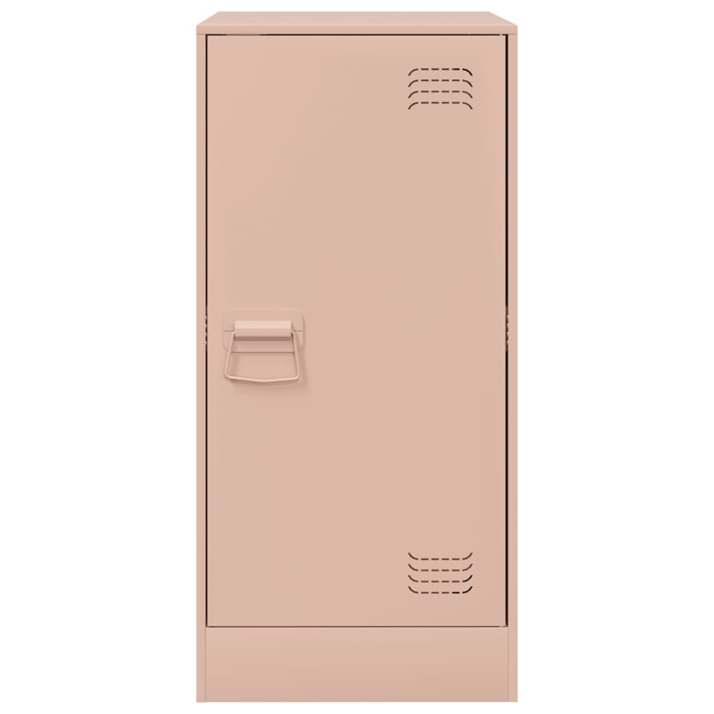 Aparador 34,5x39x73 cm aço rosa