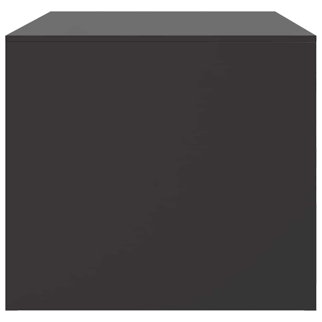 Mesa de centro 67x50x44 cm aço preto