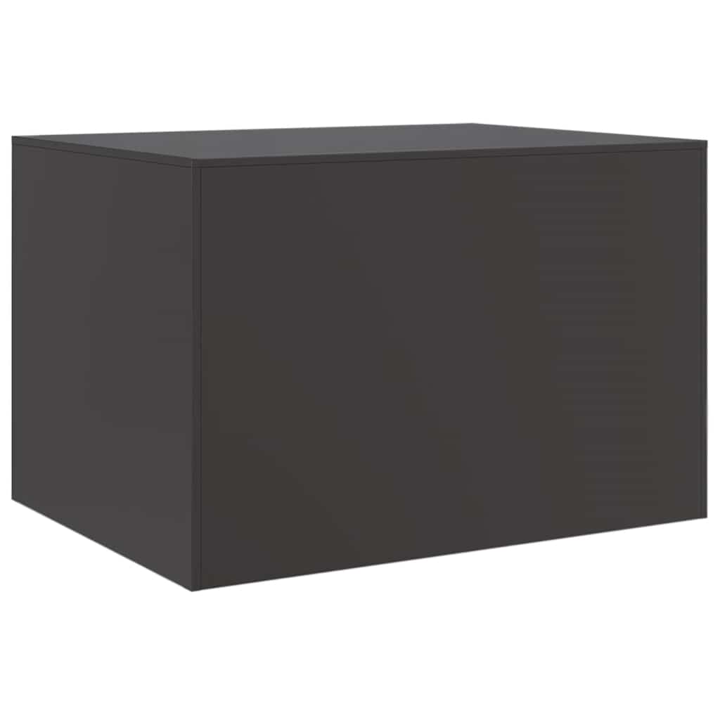 Mesa de centro 67x50x44 cm aço preto