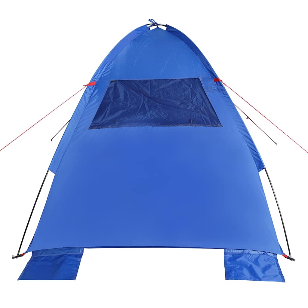 Tenda de praia impermeável azul ciano