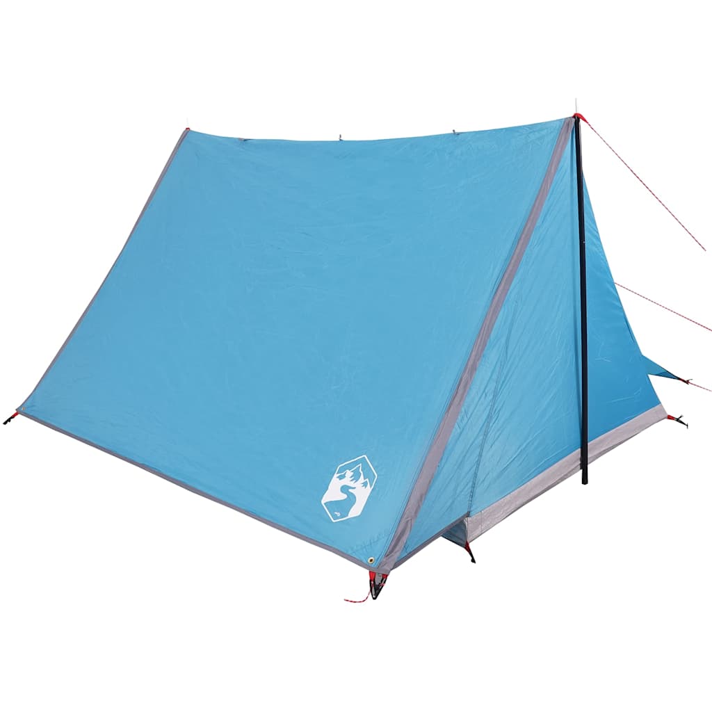 Tenda de campismo para 2 pessoas tecido impermeável azul