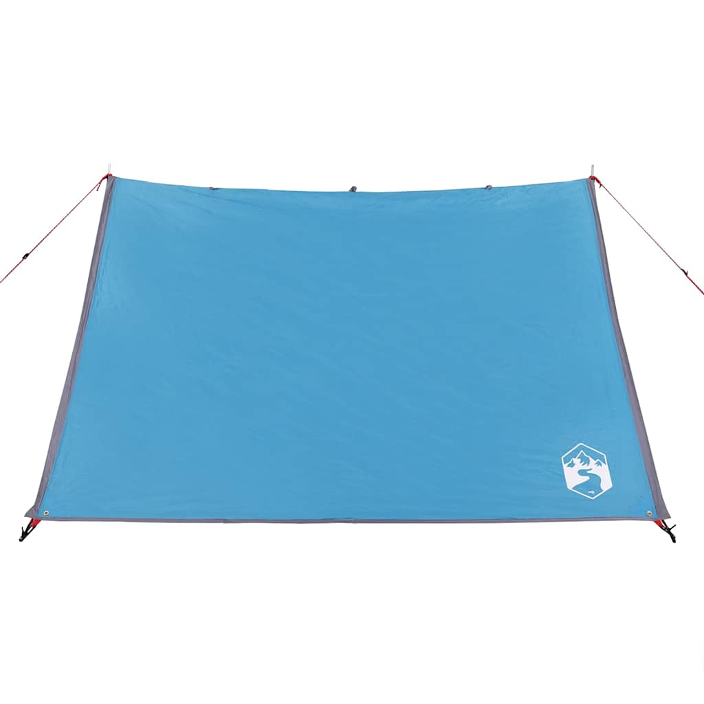 Tenda de campismo para 2 pessoas tecido impermeável azul