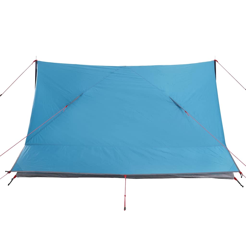 Tenda de campismo para 2 pessoas tecido impermeável azul