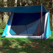 Tenda de campismo para 2 pessoas tecido impermeável azul