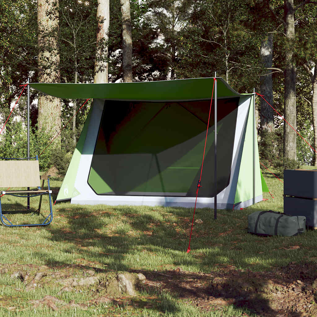Tenda de campismo para 2 pessoas tecido impermeável verde