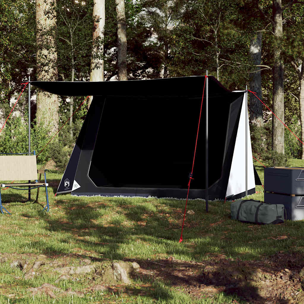 Tenda de campismo p/ 2 pessoas tecido opaco impermeável branco