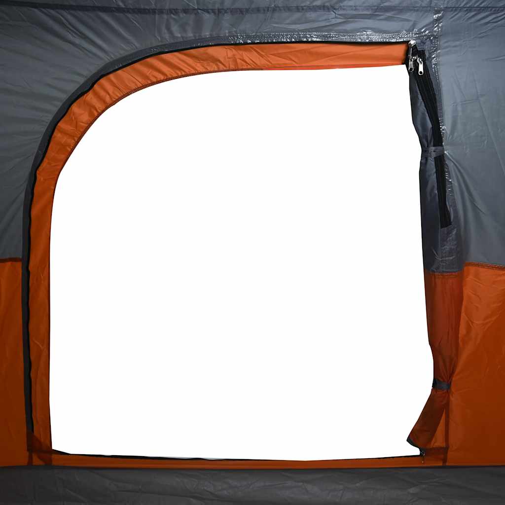 Tenda de campismo cabana para 4 pessoas impermeável laranja